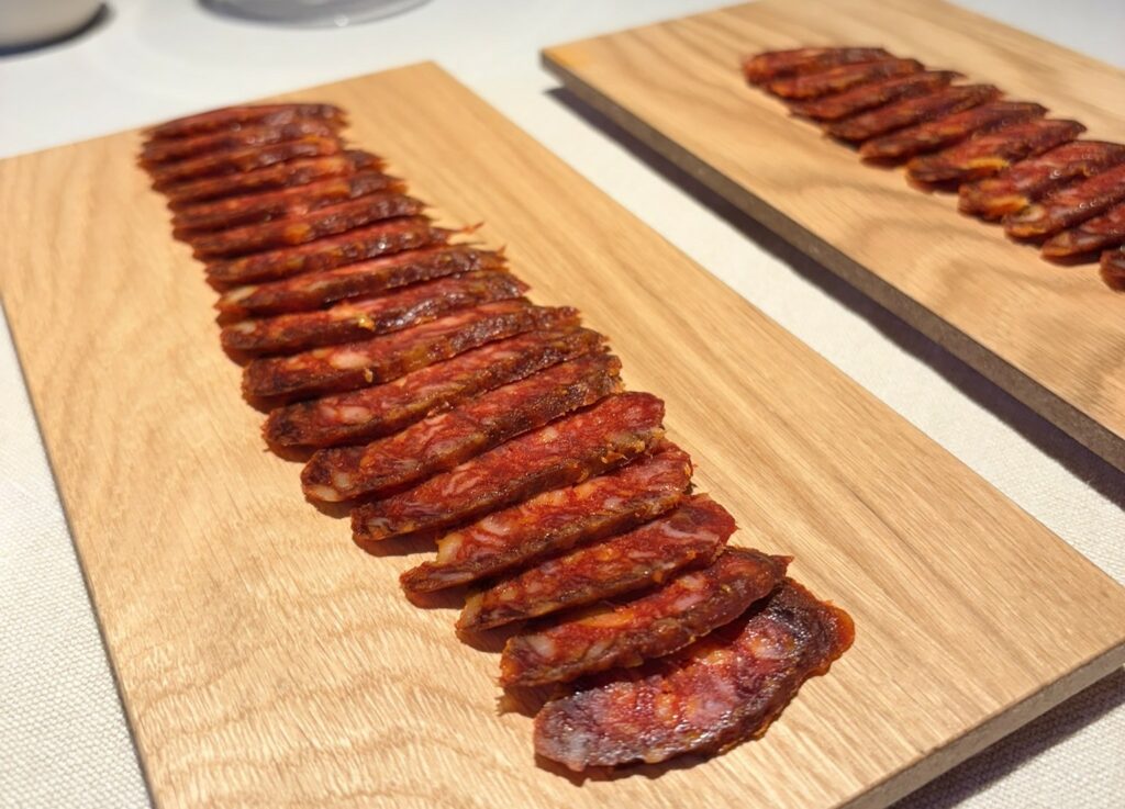 Il chorizo fatto in casa.