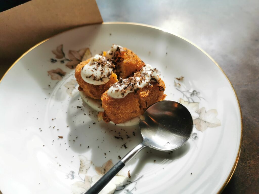 Crocchette patate, pecorino e tartufo