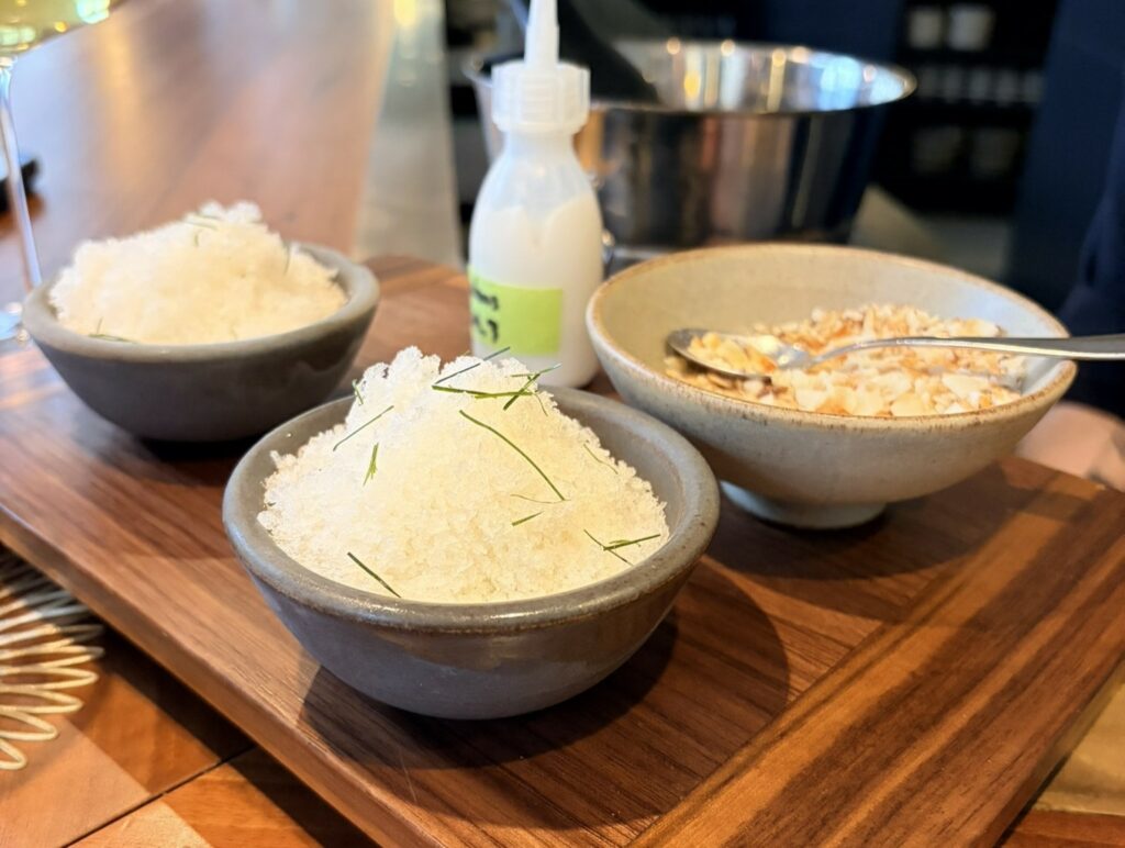 Il servizio del Kakigori.