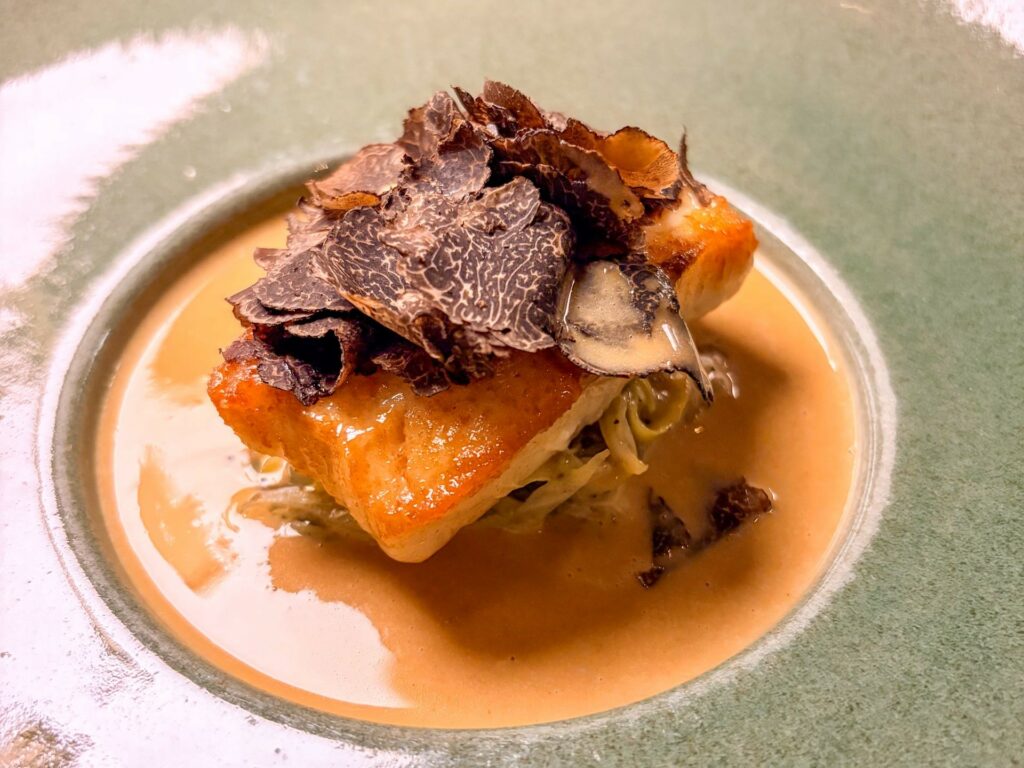 Rombo, tartufo nero invernale.