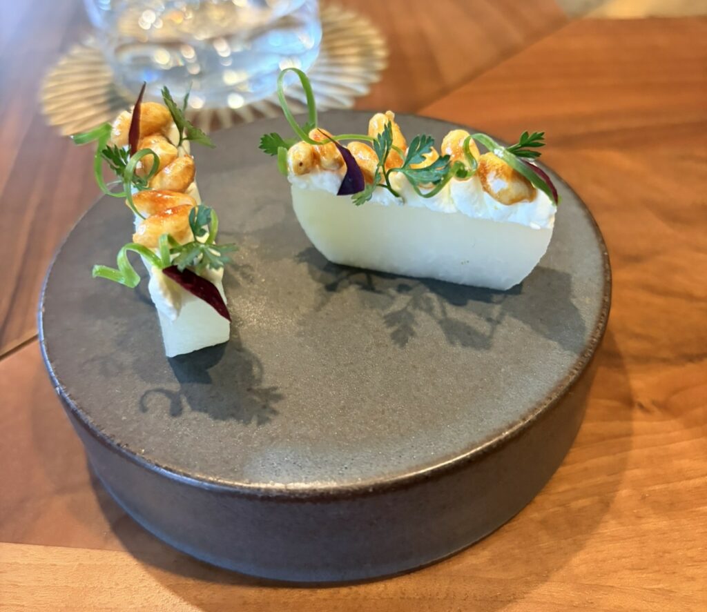 Kohirabi, yuzu e riso di The Counter