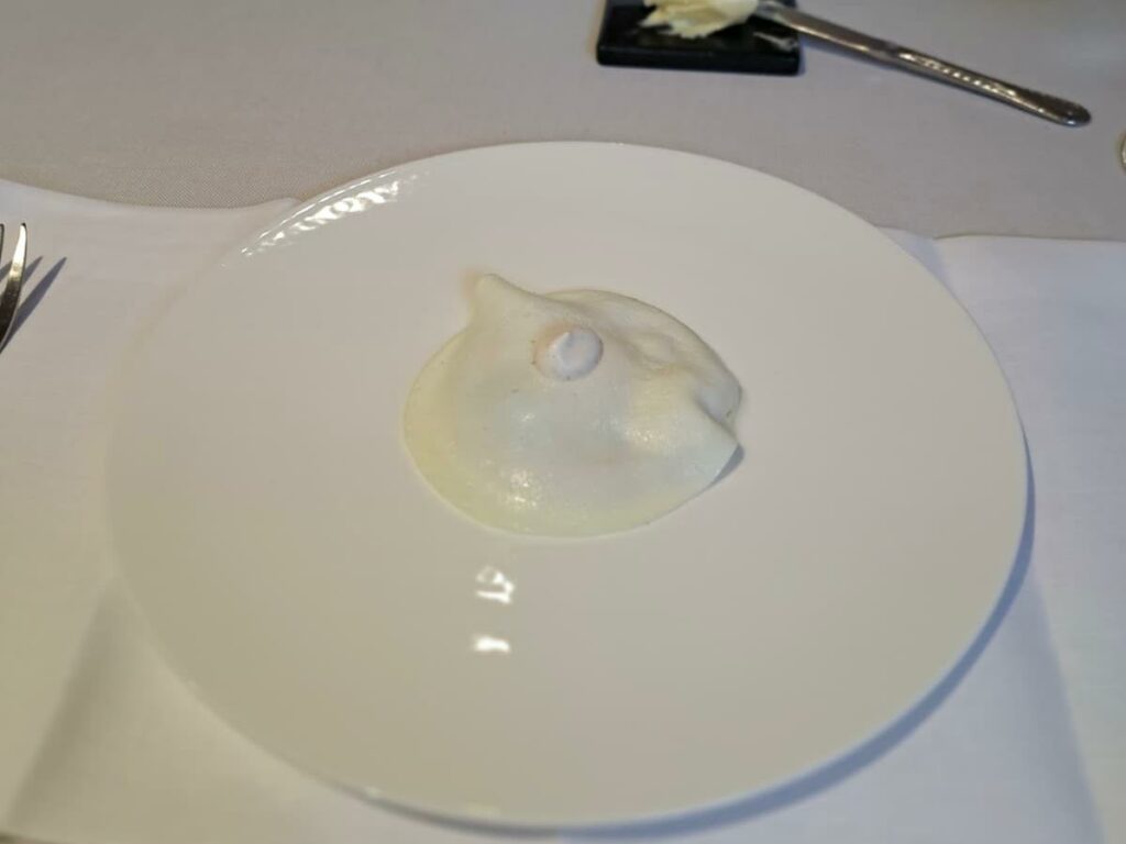 Omelette surprise del ristorante Acquerello