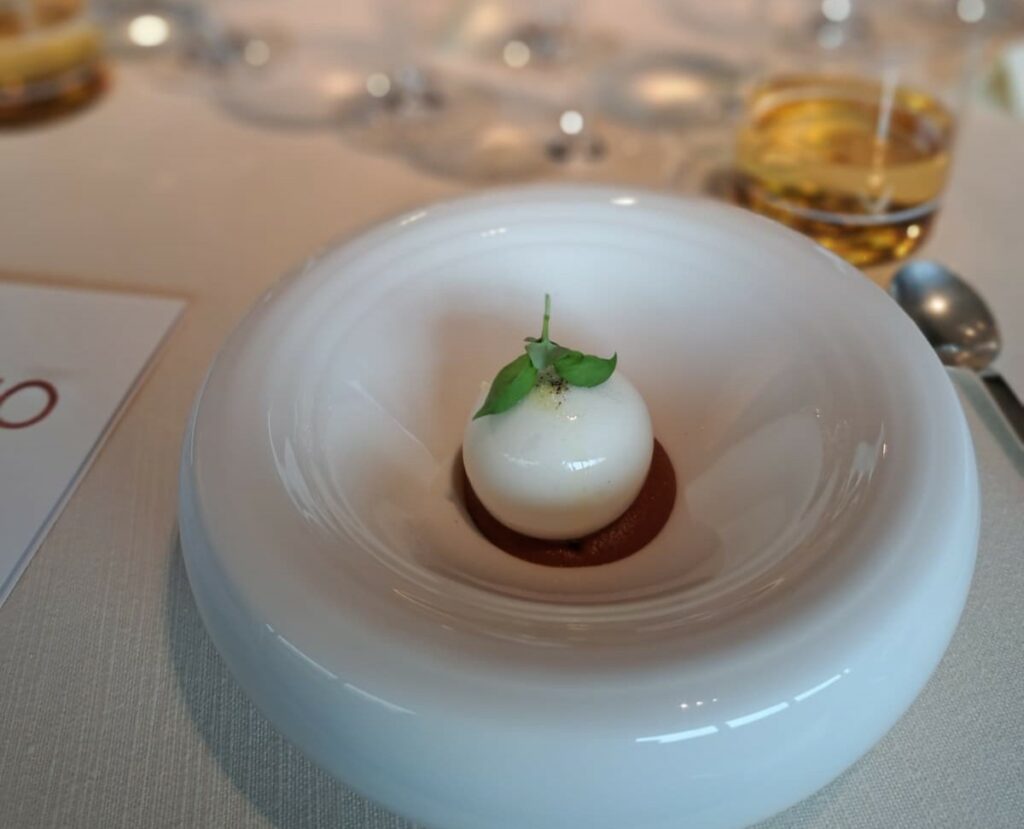 La Caprese servita all'evento "Roero incontra Milano"