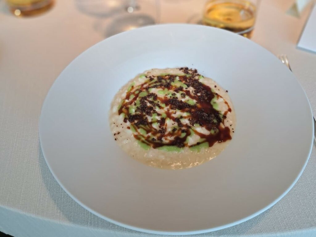 Il risotto servito all'evento "Roero incontra Milano"