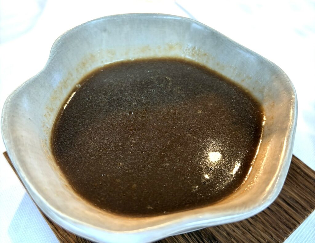 Zuppa di pesce Joxepa del ristorante Elkano