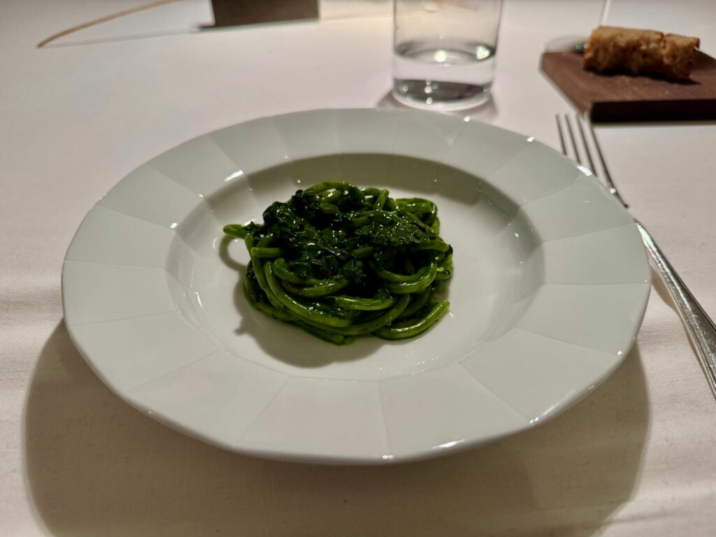 Spaghetti e bieta del Reale di Romito