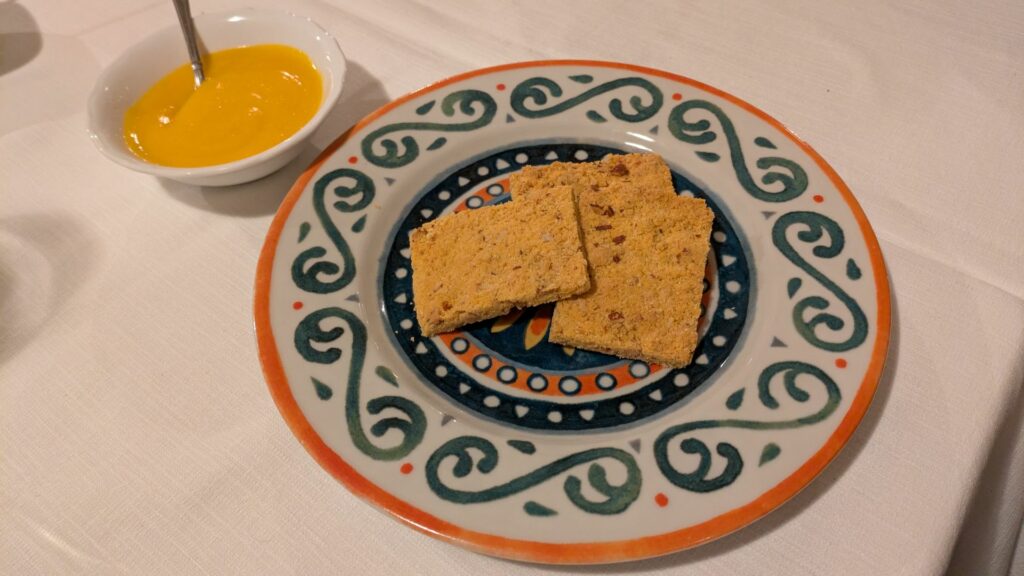 Sbrisolona e zabaione