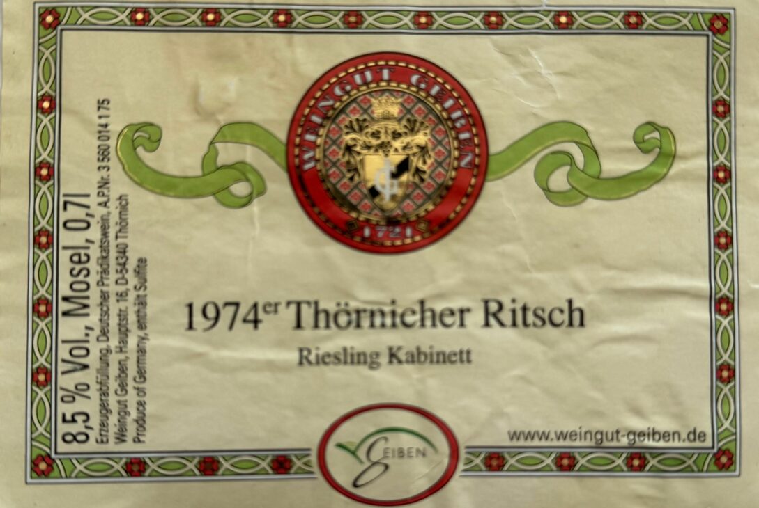 Etichetta Riesling Kabinett