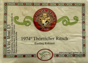 Etichetta Riesling Kabinett