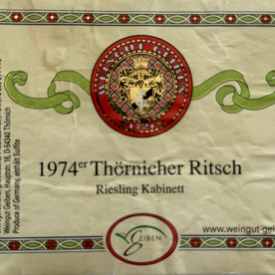 Etichetta Riesling Kabinett