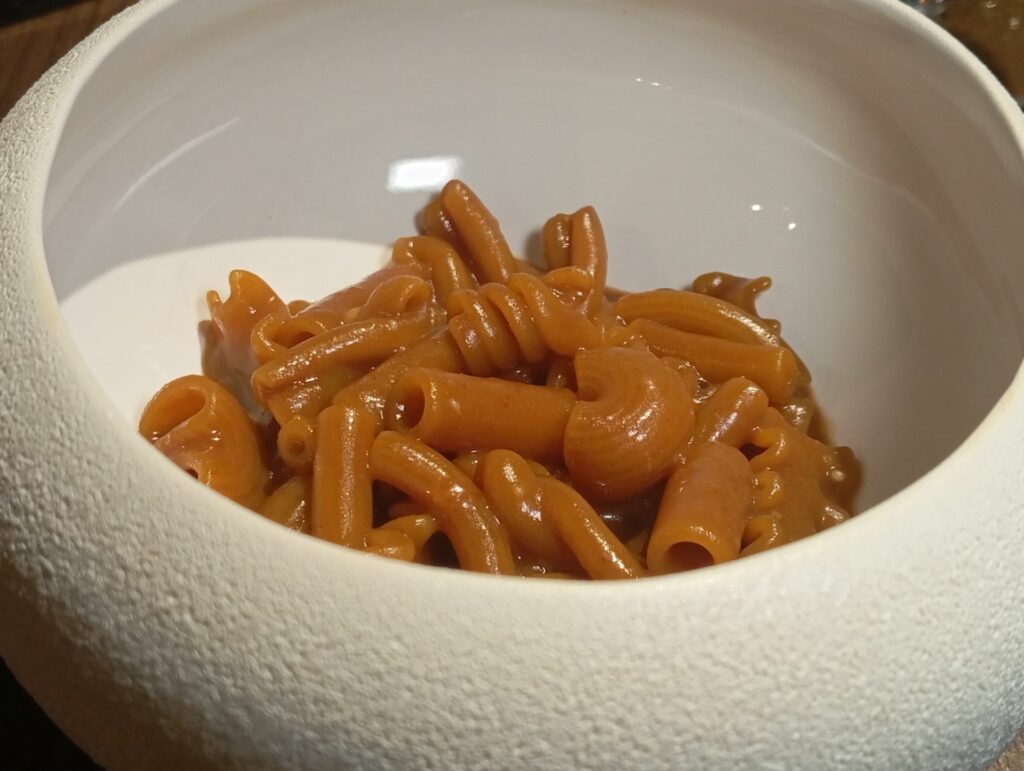Pasta mista, burro affumicato, vaniglia di Elevage