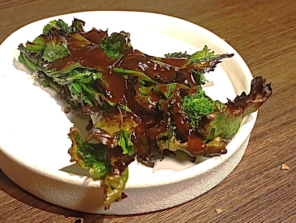 Friariello alla brace, jus di pollo