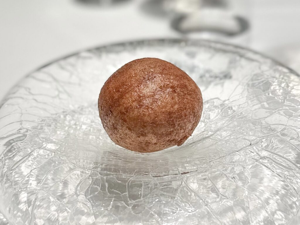 Iconico "Panchino" del ristorante disfrutar