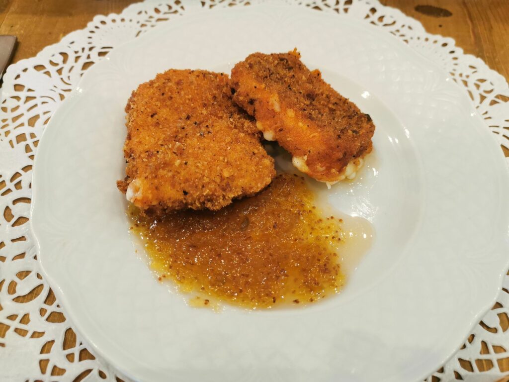 Gennargentu – Caciotta fritta con marmellata di fichi