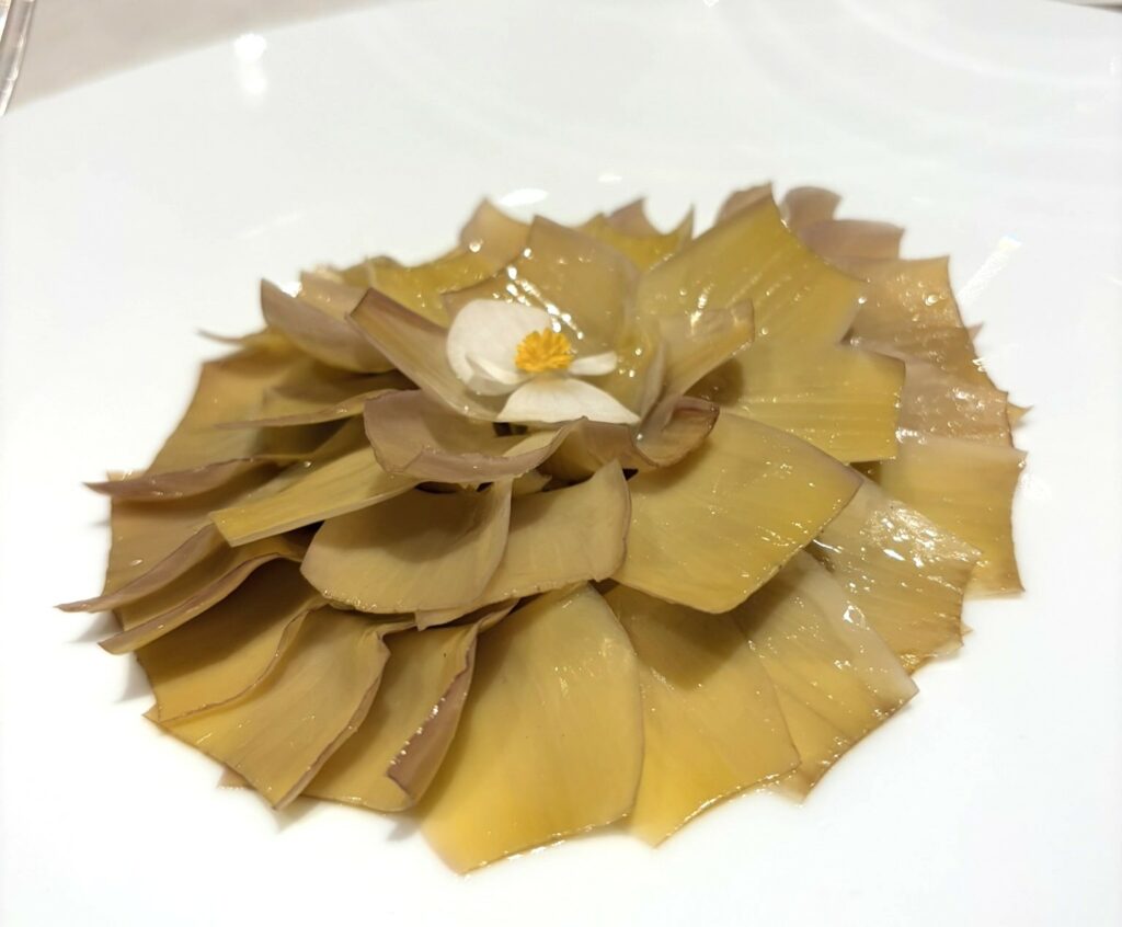 Carciofo e foie gras
