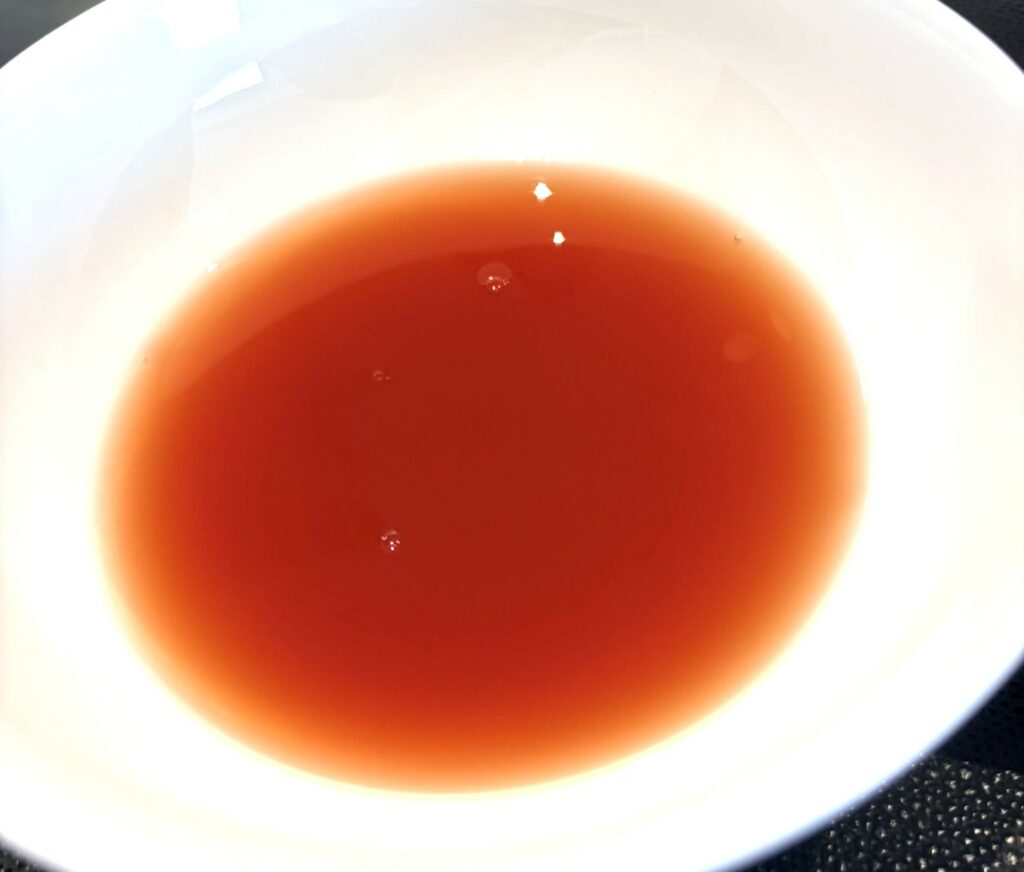 brodo di frutta e verdura del ristorante Imàgo