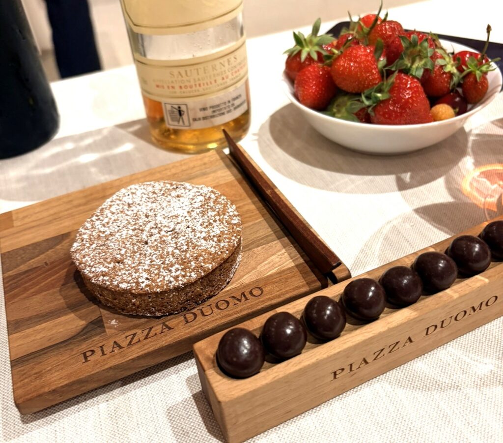 La piccola pasticceria.