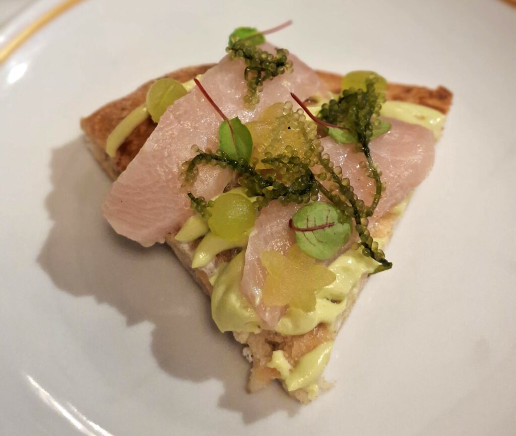 Il padellino incontra il mare. Una pizza creativa di Casa Biga