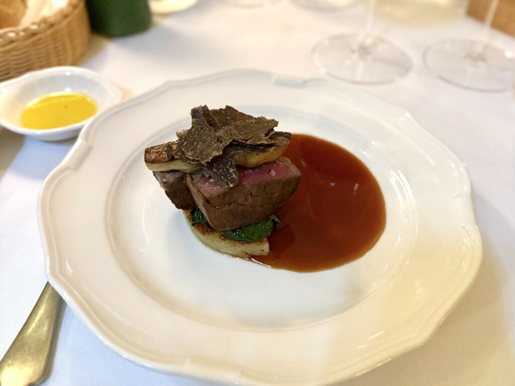 Filetto di chianina alla Rossini.
