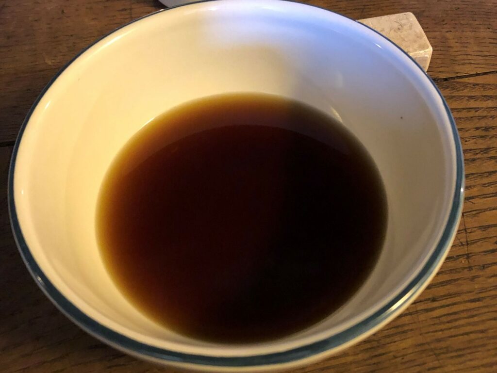 Brodo di verza affumicato