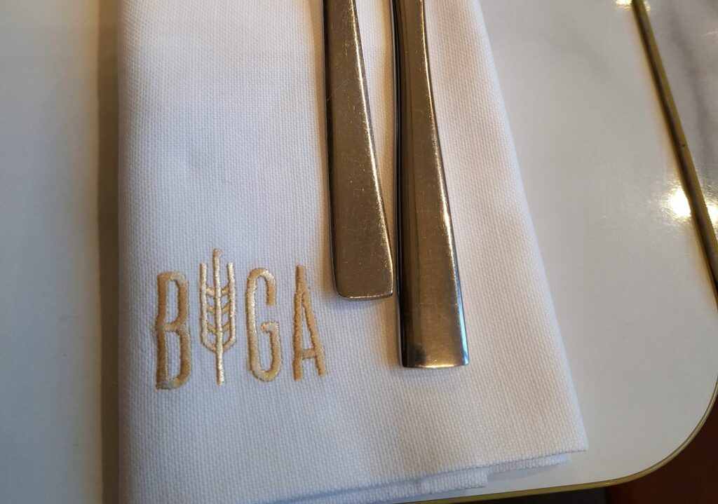 La mise en place di Casa Biga