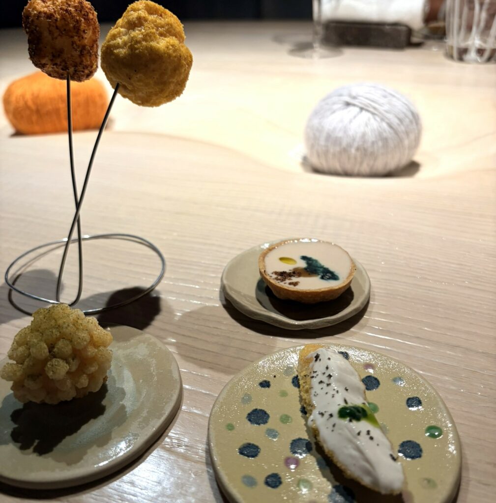 Amuse-bouche di Le Calandre