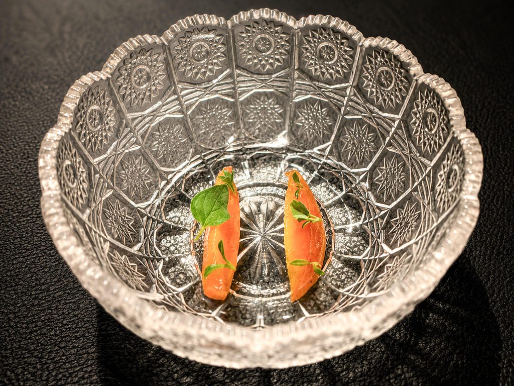 Albicocca con l'insalata di pomodoro di Hyde in Calabria