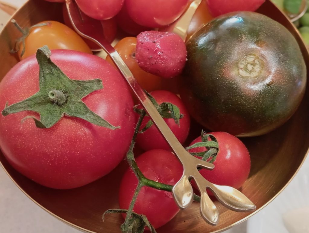 Pomodoro svuotato e farcito “capuliato siciliano”