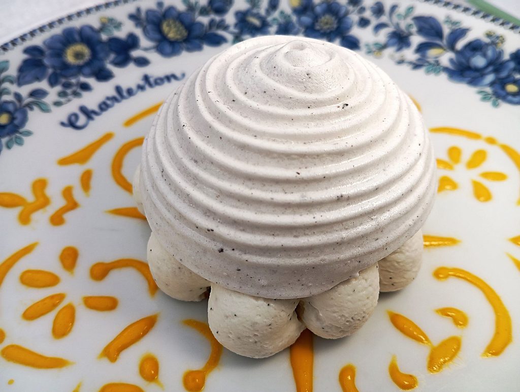 Turbante del Sultano: Marsala, spezie, datteri e ricotta di pecora con limoni di
Sicilia