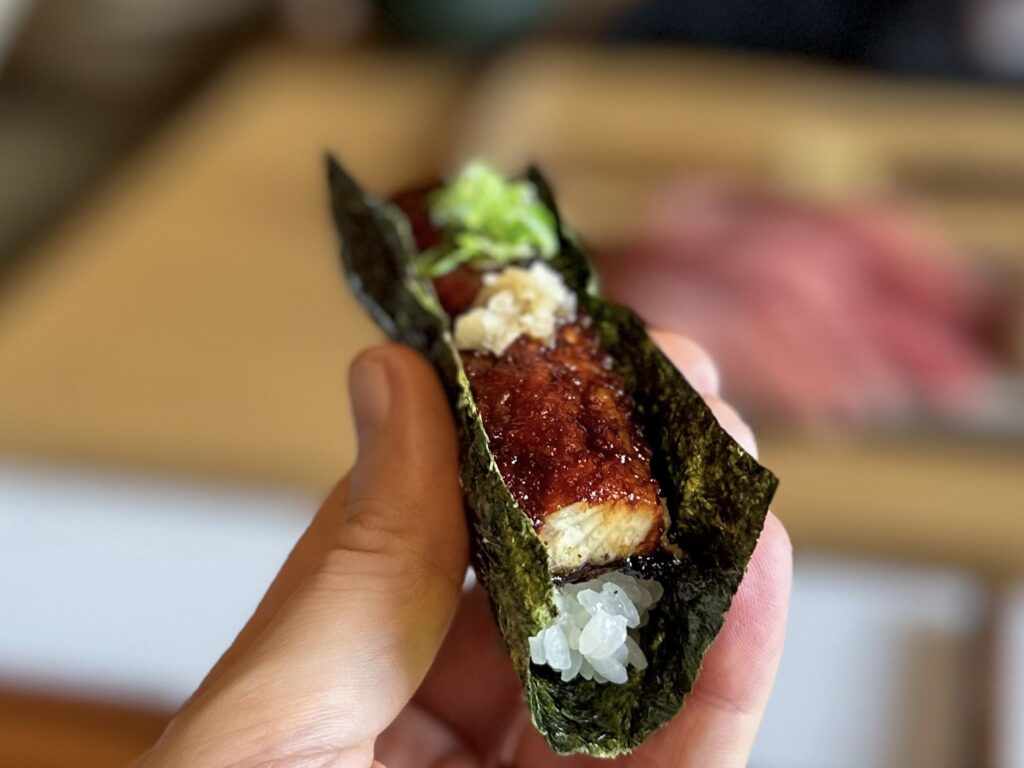 Anguilla glassata Iyo Omakase