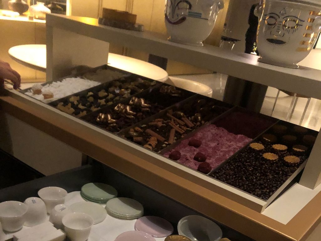 Il ricco e articolato servizio dei Petit fours di Quid