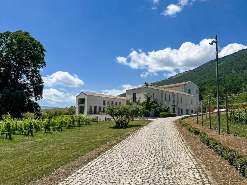 L'esterno del del Reale di Niko Romito