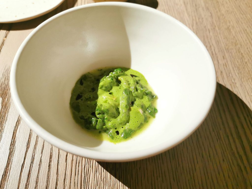 Spatzle – aglio orsino, latticello e ostrica