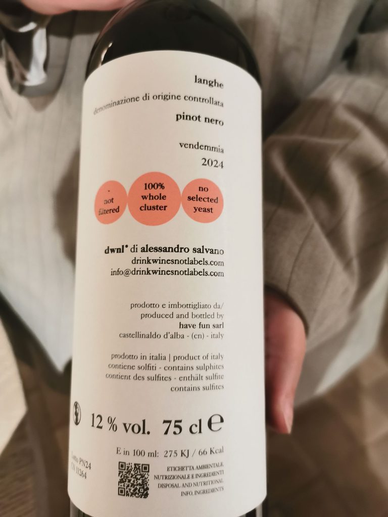Un particolare pinot per proseguire