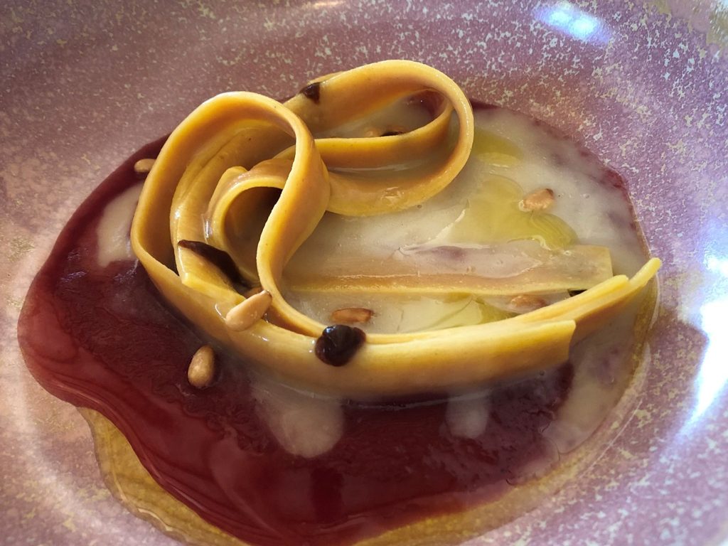 Tagliatella ripiena di baccalà alla Perugina
